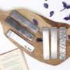 Personalised 11th Anniversary Scroll Bookmark