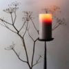 Tall Candlestick hand forged from Iron and Copper - Image 3