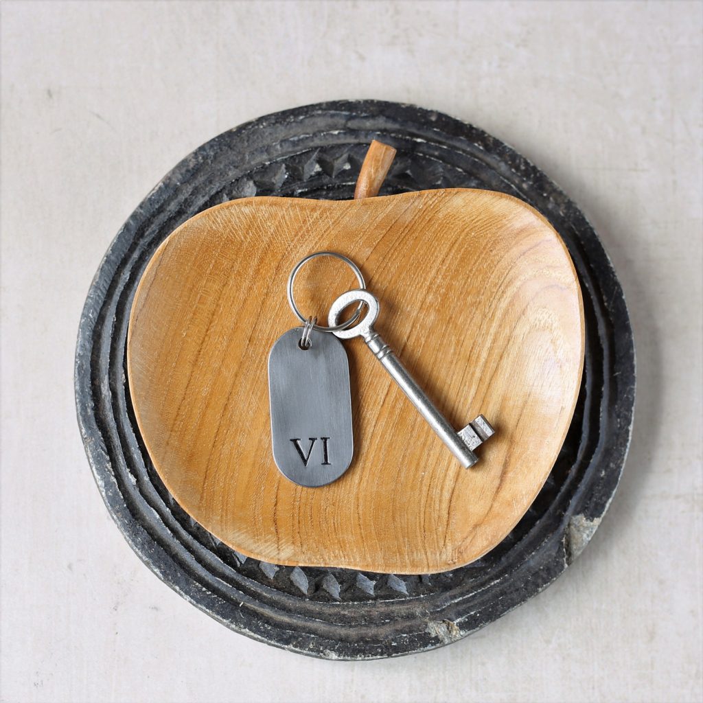 Dog Tag Keyrings