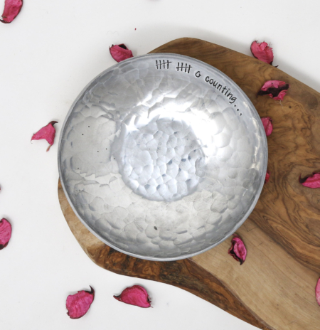 10th Anniversary Medium Aluminium Bowl