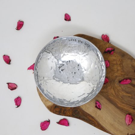 10th Anniversary Medium Aluminium Bowl - Image 4