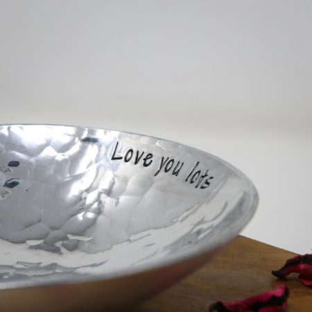 10th Anniversary Medium Aluminium Bowl - Image 8