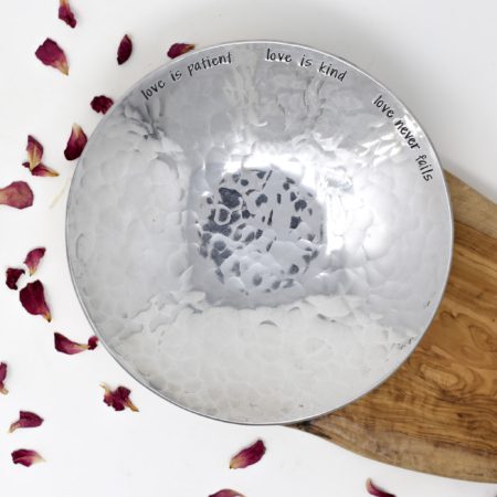 10th Anniversary Large Aluminium Bowl