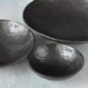 Three Nested Iron Bowls stamped "The Best Is Yet To Come"