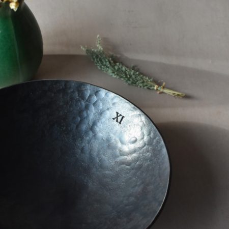 Personalised 11th Anniversary Large Deep Steel Bowl - Image 9