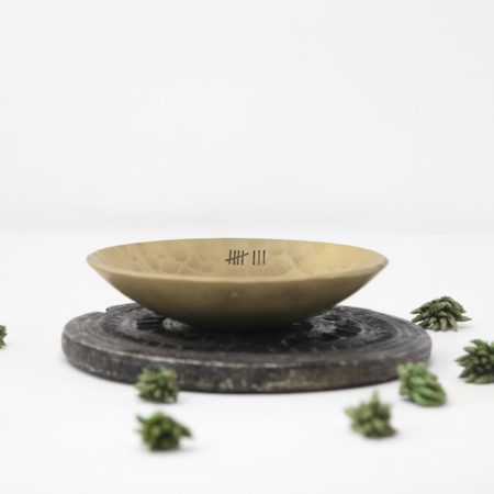 8th Anniversary Medium Bronze Bowl - Image 8