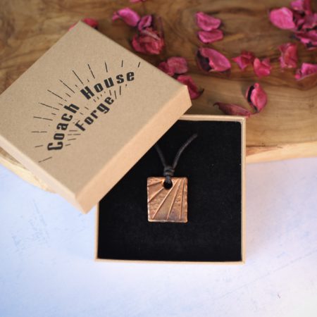 Copper Pendant Necklace 7th Anniversary Gift - Image 6