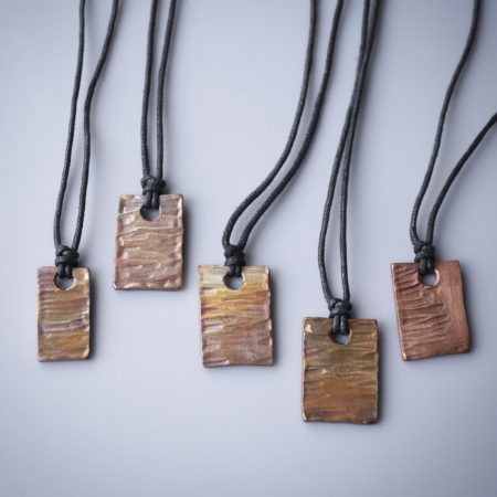 Copper Pendant Necklace 7th Anniversary Gift - Image 5