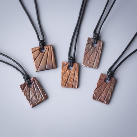 Copper Pendant Necklace 7th Anniversary Gift - Image 2