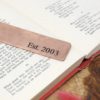 22nd Anniversary Copper Bookmark - Image 6