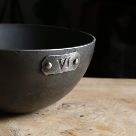 6th Anniversary Monk Bowl With Iron Plaque - Image 2